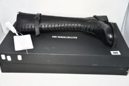 A pair of as new Ann Demeulemeester Tucson Nero boots (EU 37 - RRP £905).