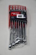 An as new MAC Tools Precision Torque SCLM14PT 14-piece Metric Combination Wrench Set.