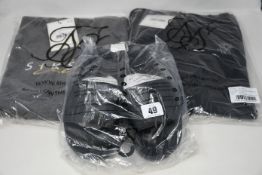 As new Silk Silk clothing and accessories; fitted signature track pants (S - RRP £45), advanced tech