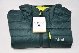 An as new Rab Microlight Aline jacket (XL - RRP £190).