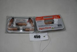 Six packs of five as new Hypertherm 220842 Electrodes (Torch series compatible on: PMX45XP/65/85/