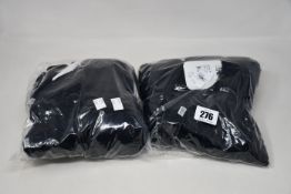 Six children's as new Satila Malva hats in navy (Size 49).