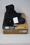 A pair of as new Salomon Quest 4D 3 GTX hiking boots (UK 10).