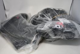 Three pairs of as new Dunlop K486061 Blizzard wellington boots (UK 7).