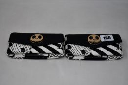 Six as new Nightmare Before Christmas Patchwork Black clutch purses (RRP £27 each).