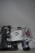 Eleven assorted items of as new Hollister clothing and accessories to include T-shirts, sweater,