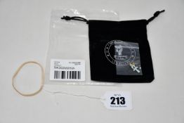 Ten as new Serge Denimes gold plated silver ankh enamel earrings (Please note these are singular