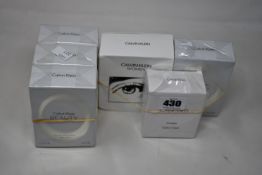 Four Calvin Klein Beauty eau de parfum (50ml), one Calvin Klein Women eau de parfum (50ml) and one