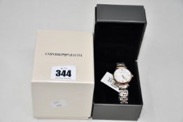 An as new Emporio Armani AR1926 watch.