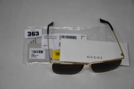 A pair of men's as new Gucci GG0821S 001 Sunglasses (62-13-145, no case).