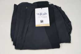 Two pairs of as new Rab Torque pants (M - RRP £85 each).
