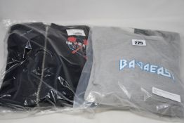 An as new Baja East LA Embassy Beverly Hills zip hoodie (Size 0) together with a Baja East Raglan