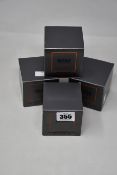 Four boxed as new Hugo Boss - Boss In Motion eau de toilette (90ml).