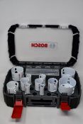 Two Bosch Professional 2608594192 14-Piece Hole Saw Progressor for Wood and Metal Universal Sets.