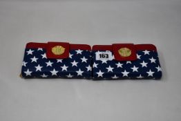 Seven as new Wonder Woman Princess Diana Outfit clutch purses (RRP £26 each).