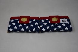 Six as new Wonder Woman Princess Diana Outfit clutch purses (RRP £26 each).