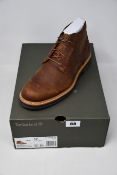 A pair of as new Timberland Squall Canyon waterproof chuka boots (UK 9).