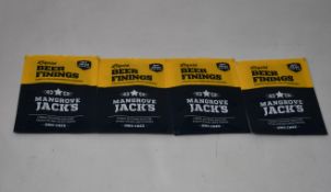 A large quantity of Mangrove Jack's Liquid Beer Finings (Approximately 450 x 20ml, BBE: 10/2022,