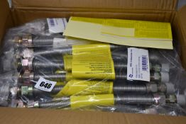 Twenty five as new NDL Gas Connectors G300-3131-12 (12