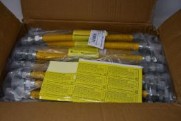 Twenty five as new NDL Gas Flex Connectors G303-3131-12 (12