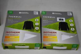 Six as new Mountain Warehouse Thermal base layers (All L - RRP £20 each).