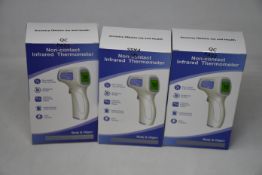 Ten as new F103 non-contact infrared forehead medical digital thermometers.