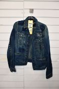 An as new G-Star Raw Cny D-Staq slim denim jacket (S - RRP £122).
