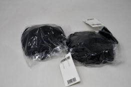 Five as new Chantelle Soft Stretch V-neck padded crop tops (All M/L - RRP £40 each).