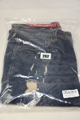 Five pairs of as new Inside Out Hustler jeans (All W34, no leg measurement - RRP £55 each).