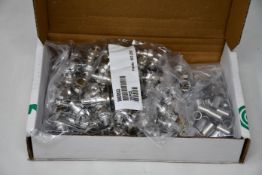 One hundred boxed as new Connectors NBNC75BTU11-D.