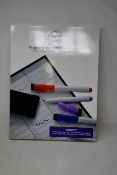 Ten boxed as new A3 Magnetic Whiteboard Planner including dry wipe markers and board eraser.