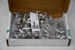 One hundred boxed as new Connectors NBNC75BTU11-D.
