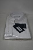 An as new Thom Sweeney casual Oxford button down collar white shirt (16” - RRP £260).