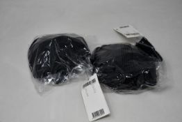 Five as new Chantelle Soft Stretch V-neck padded crop tops (All M/L - RRP £40 each).