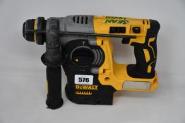 A pre-owned DeWalt DCH273 18V Brushless SDS Hammer Drill (Body Only).