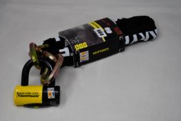 An as new Kryptonite New York Fahgettaboudit chain 1410 New York disc lock 100cm x 14mm.