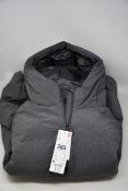 A women's as new Uniqlo seamless down short coat (Bust 35-37” - RRP £129).