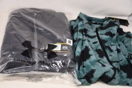 An as new Under Armour Storm Launch 3.0 printed jacket (L - RRP £65) and Under Armour down vest (L -