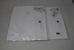 Five as new Marc O'Polo white T-shirts (2 x S, 3 x M - RRP €30 each).