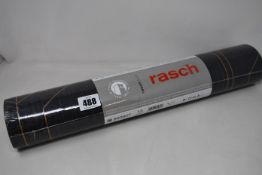 Five boxed as new Rasch Cato wallpaper rolls (800807).