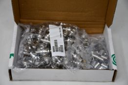 One hundred boxed as new Connectors NBNC75BTU11-D.