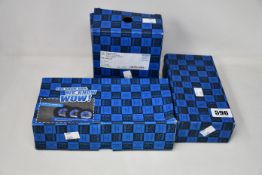 Five boxed as new Pferd RBF 1225/6 Allround, ten boxed Pferd polifan PFC 125 SG power steelox and