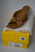 A pair of as new Mercedes Castillo Nora High in beige (US 10B - RRP £265).