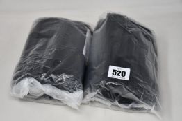 A large quantity of boxed as new black disposable face masks (Approximately 1500).