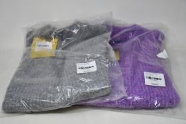 Two as new Resume Amora knit sleeveless sweaters (Both EU 34 - RRP £90 each).