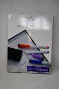 Ten boxed as new A3 Magnetic Whiteboard Planner including dry wipe markers and board eraser.