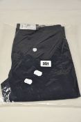 An as new Marc O'Polo navy trousers (Size 36 - RRP €130).