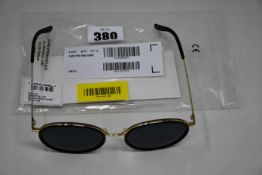 A pair of men's as new Gucci GG0677SK 001 Sunglasses (55-20-150, no case).
