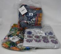 An as new Desigual Fal Grecia skirt (UK 16 - RRP £84), a Desigual Hawaii dress (UK 16 - RRP £64) and