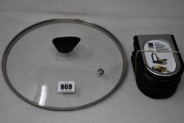 As new kitchen items; six boxed Ozeri 12